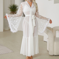 Sheer Lace Breathable Kimono Robe