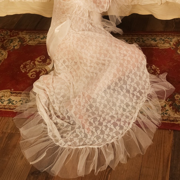 Tulle & Lace Two-Piece Sleep Set