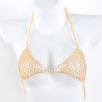 Rhinestone Body Chain Jewelry Set for Women – Crystal Bra & Thong with Body Chain