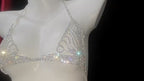 Rhinestone Chain Body Jewelry Lingerie Set